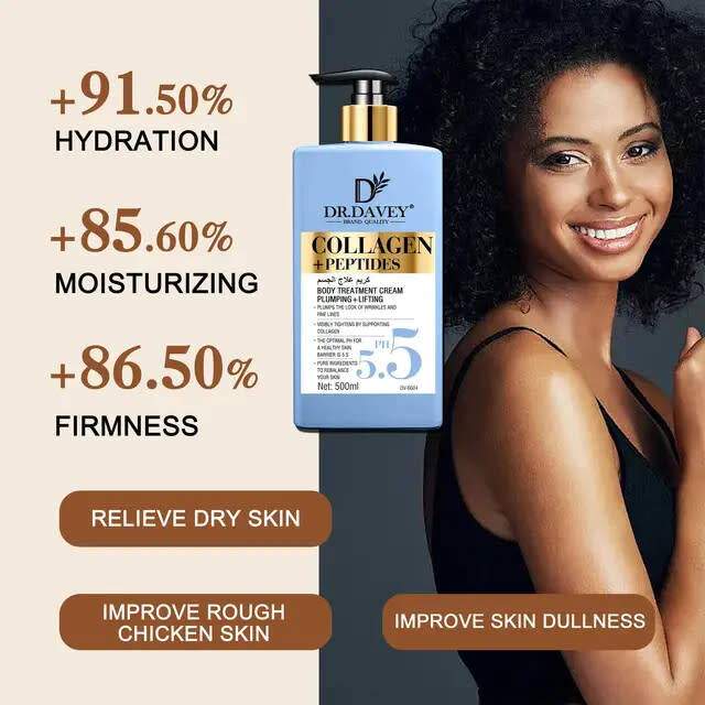 Dr Davey Collagen Peptides Body Treatment Plumping and Lifting Lotion