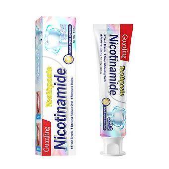 Guanjing Niacinamide Toothpaste Fresh Breath Protect Gums Solid Teeth White Toothpaste