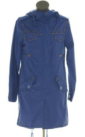 Stylish Studded Parka Jacket/Coat - Size: 32