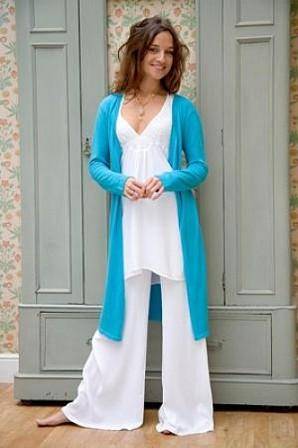 Waterfall Long Floaty Cardigan + Matching Pants