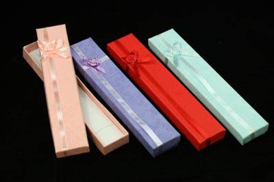 BULK BUY ONLY - Red Necklace/Bracelet Jewelery Box