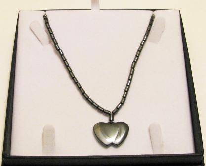 Estate - Onyx Heart Necklace