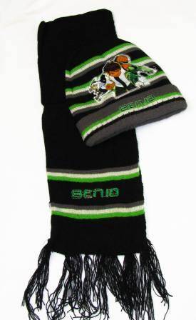 Ben 10 Scarf & Beanie Set