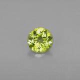 BRILLIANT LIME GREEN PERIDOT   .676CT