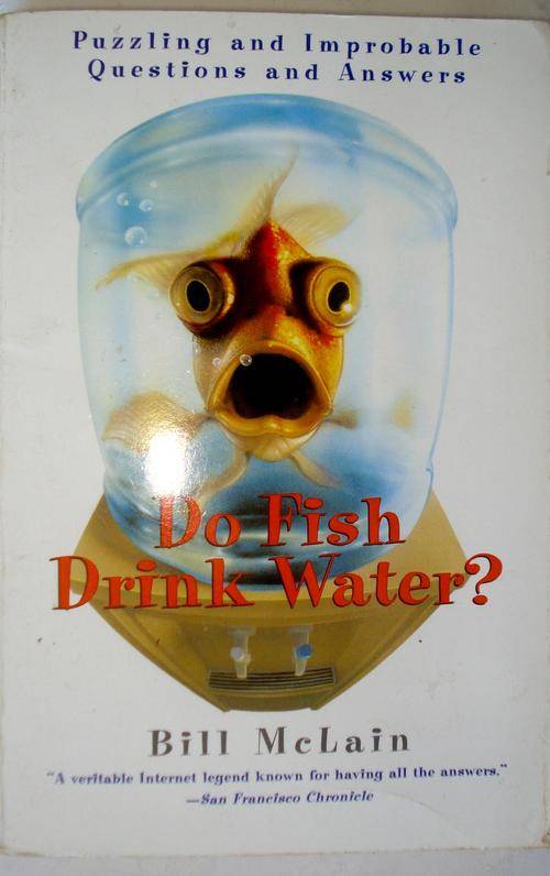 DO FISH DRINK WATER ?  BILL McLAIN - PUZZLING AND IMPROBABLE QUESTIONS