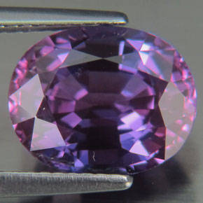 LOVELY   4,.90CT  OVAL SHAPED PURPLE SAPPHIRE