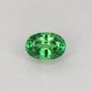LOVELY EMERALD GREEN TSAVORITE GEMSTONE .370ct - OVAL /TANZANIA