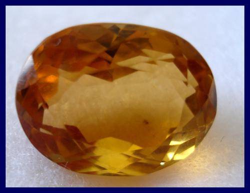 GLITTERING GOLDEN  CITRINE   CUSHION  12.78ct