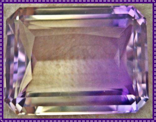 LOVELY  AMETRINE   29.50 CT   PURPLE AND WHITE
