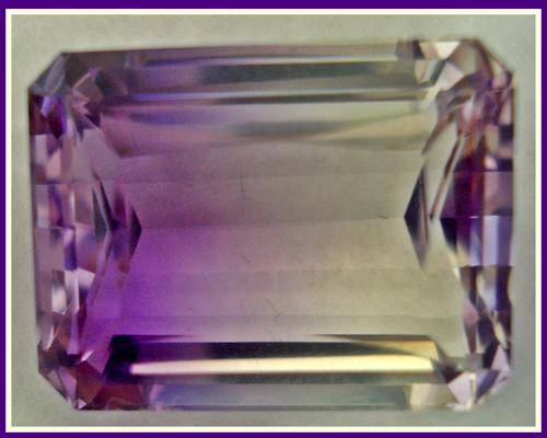 LOVELY  AMETRINE   28.97 CT   PURPLE AND WHITE