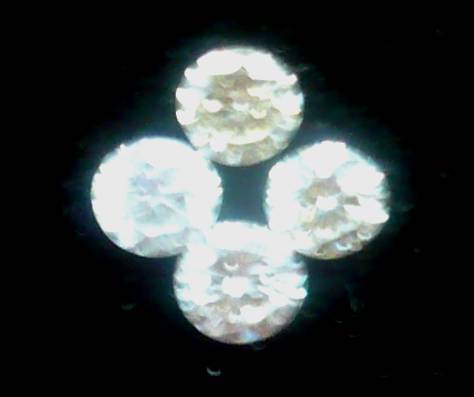 NATURAL NAMIBIAN DIAMONDS!  0.3050ct /   F-G   /  VS1-SI1 / 2.5 mm