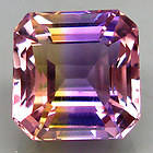 MAGNIFICENT OCTAGON BI-COLOUR AMETRINE  16.75CT