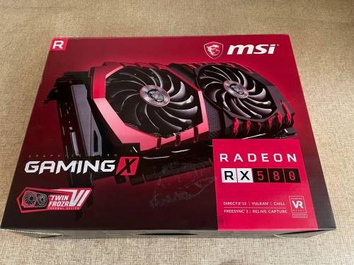 Radeon RX 580 GAMING X 8G - MSI