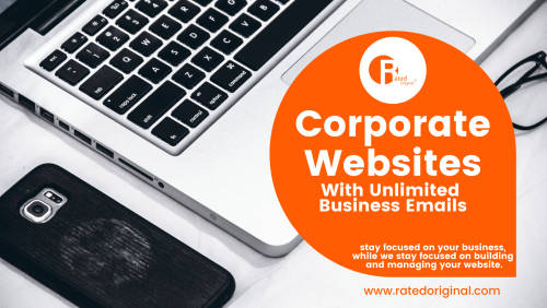 Corporate Website Design with Unlimited Business Emails