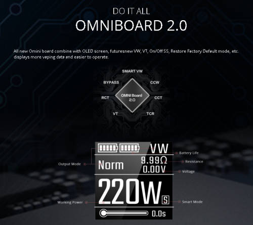 Vaporesso Revenger Starter Kit with NRG Tank (Blue) - 5.0ml - Vape