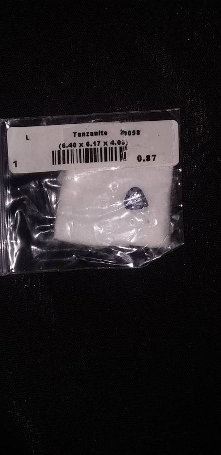 TANZANITE 0.87ct