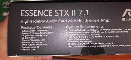Asus Essence STXII 7.1 High-Fidelity Audio Card