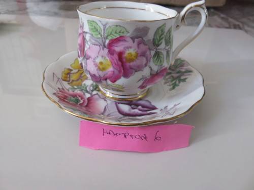 Royal Albert Flower of the Month - June - Hampton Shape 1960`s