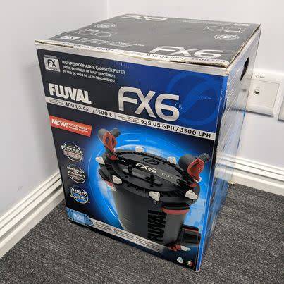 Fluval FX6 Canister Filter for Aquariums up to 1500l