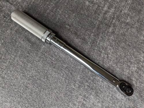 Snap-on 3/8` drive Torque Wrench QJR2100E 15 to 100 ft.lbs