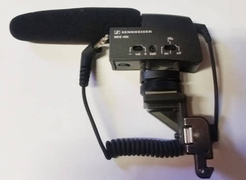 SENNHEISER MIKE 400 (MINI RIFLE)