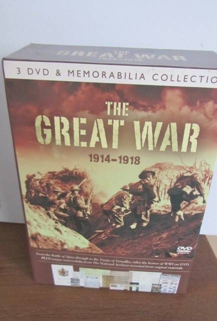 The Great War 1914 -1918  3 DVD and Memorabilia Collection