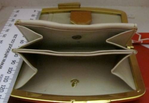 Busby Ostrich Leather Purse