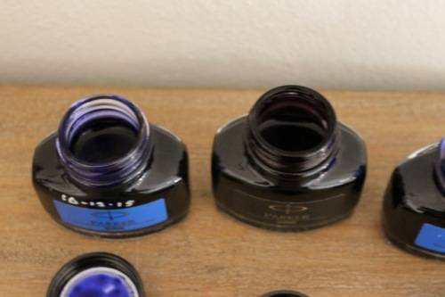 Parker Quink - Fountain Pen Ink Refills x3 - all for one bid !!