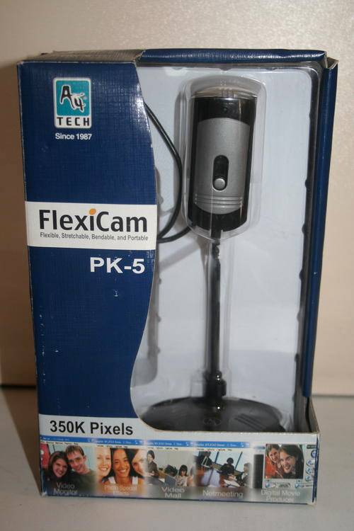 NEW 350 k pixel flexible Webcam