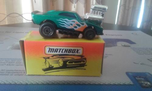 Vintage Matchbox COSMIC BLUES.