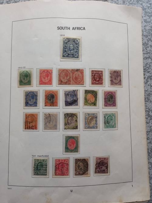 STAMP COLLECTION...UNION  AND SOUTH AFRICA. ....FREE SHIPPING.