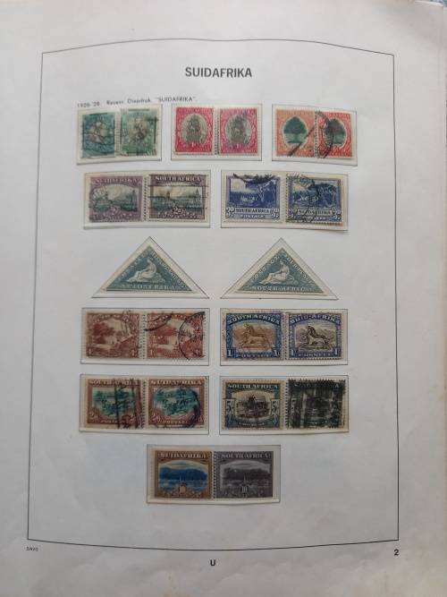 STAMP COLLECTION...UNION  AND SOUTH AFRICA. ....FREE SHIPPING.