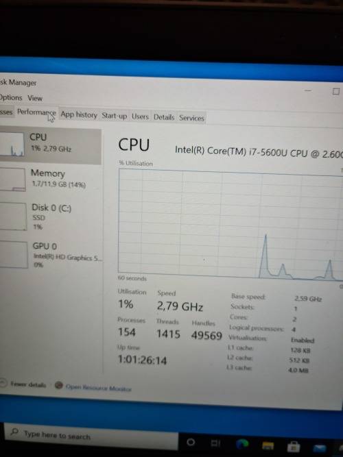 Dell E7450 laptop and accessories