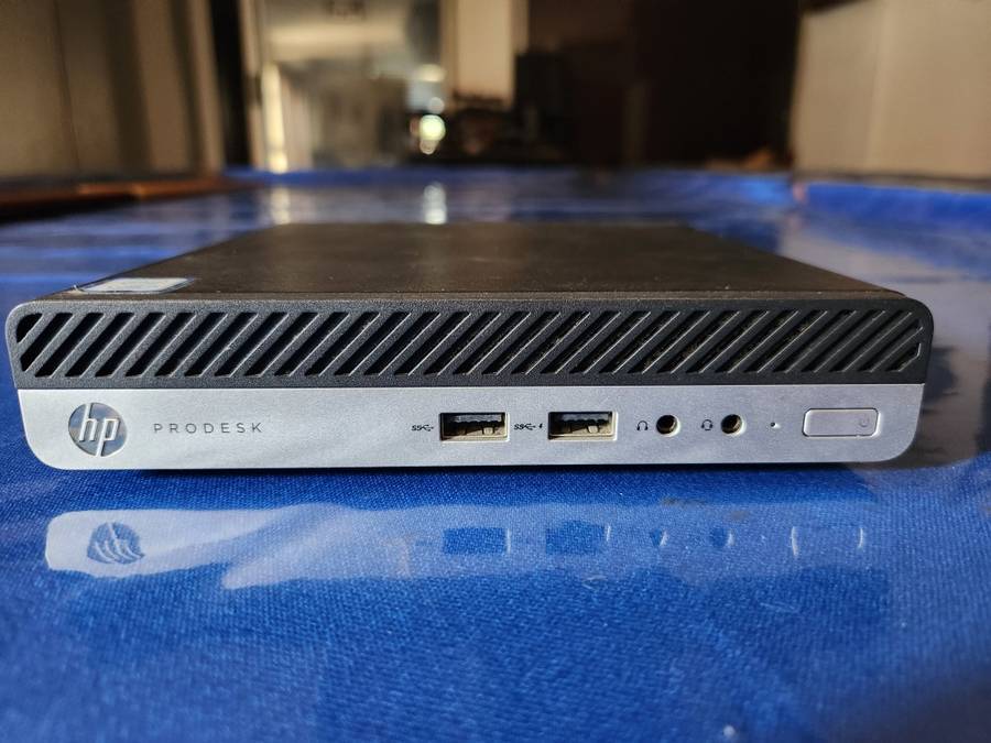 9th Gen HP ProDesk i5 @ 2.20Ghz, 16GB DDR4 RAM, 256gb nvme, USB3.1, HDMI, Win 10 Pro