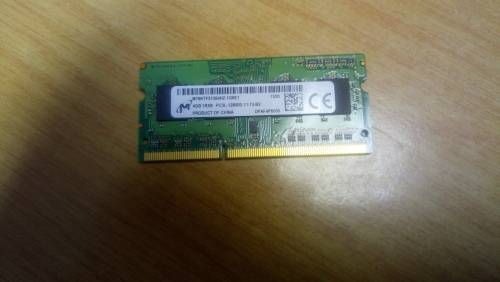 Micron 4GB DDR3 Notebook Memory