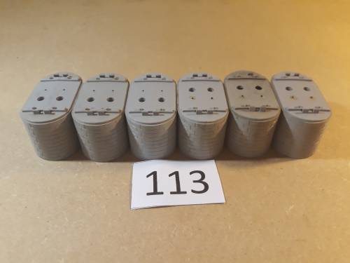 Marklin 7253 30mm bridge piers - "HO"