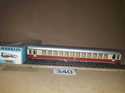 Marklin 4086 - TEE Large First Class Capcity Wagon - All Metal - "HO"