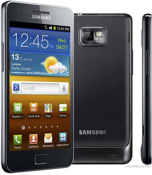 Samsung I9100 Galaxy S II Smartphone -White,Black or Pink