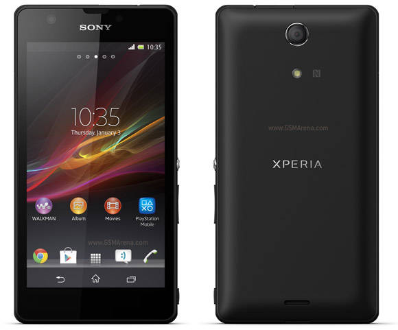 Sony XPERIA ZR C5502 Quad-Core 13MP 3G HSDPA GPS Black Phone
