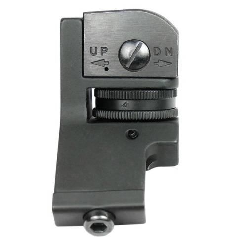 Rifle sights / Backup Front and Rear 45 Degree Rapid Transition BUIS Side Iron Sight Lowprofile Set