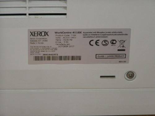 Xerox Workcentre 4118