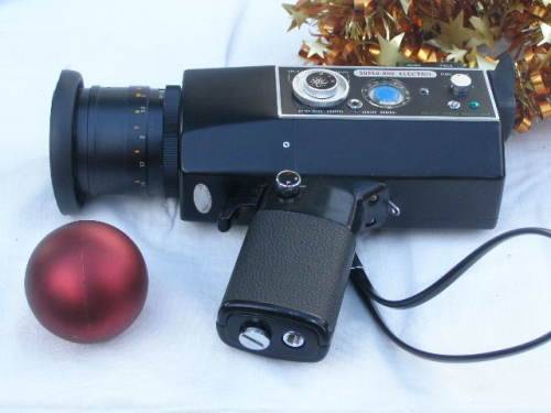 Fab Yashica Super 800 Electro Super 8 Film Cartridge Movie Camera. WORKING!!