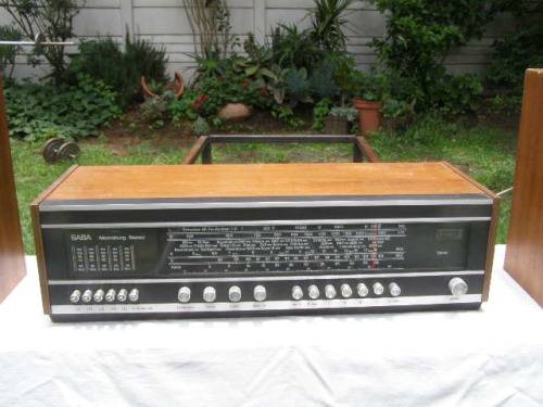 WOW! STUNNING VINTAGE SABA MEERSBURG STEREO RADIO