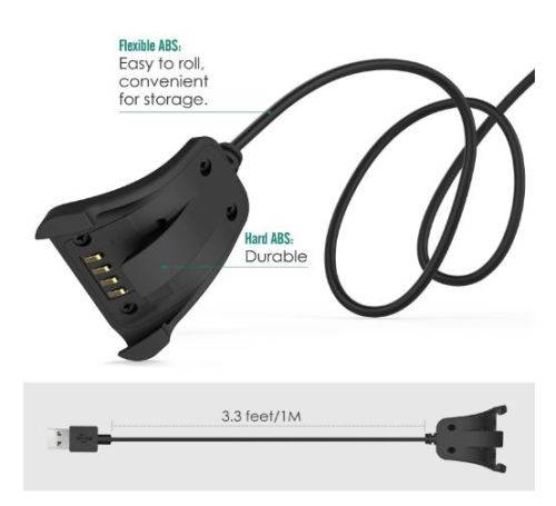 TomTom Adventurer Charger Dock, USB Data Sync Charge Cradle Dock Charger with 1M Charging Cable