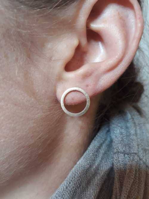 9ct Yellow gold earrings
