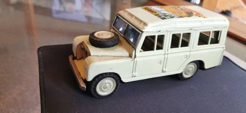 Bandai tin plate Land Rover.....very rare