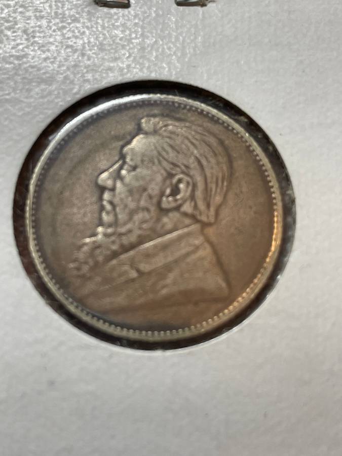 1894 ZAR 1 shilling - collectible condition