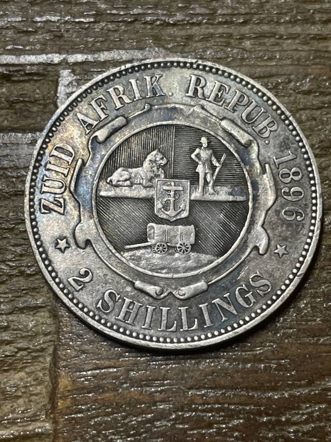 1896 * 2 shilling *.TRENCH ART  bargain price