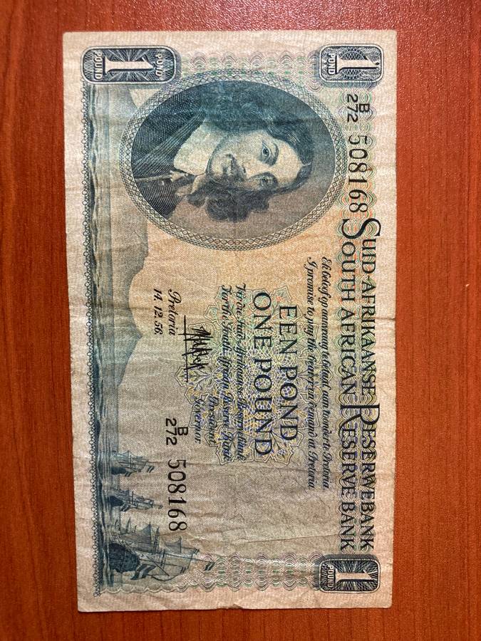 MH de Kock  ***  one pond  ***  3rd issue 1956  ***  Decent filler