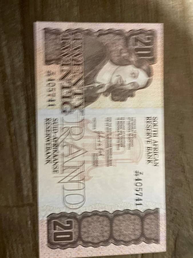 GHC de Kock *** R20 *** 1984 *** third issue *** very good replacement note